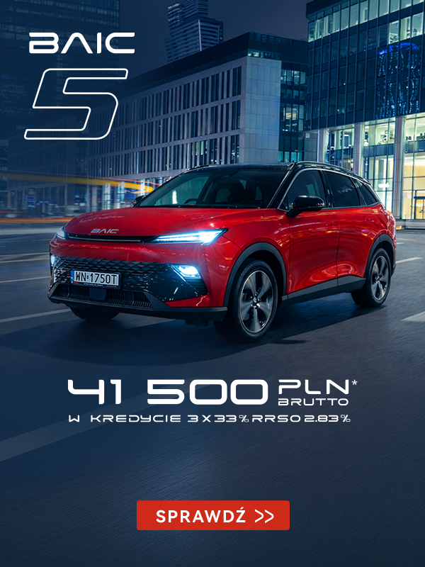 BAIC 5 wiosna 2026